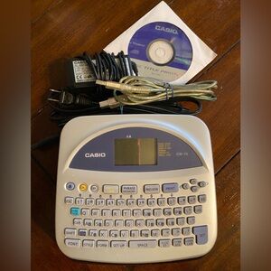 Casio CW-75 Label Thermal
